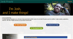 Desktop Screenshot of joshproehl.com